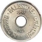 Palestine. 10 Mils, 1941. PCGS MS62