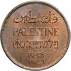 Palestine. 2 Mils, 1946. PCGS MS64