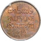 Palestine. 2 Mils, 1946. PCGS MS64