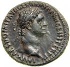 Domitian, AD 81-96. AE As minted at Rome, AD 88. VF