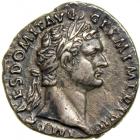 Domitian, AD 81-96. AR Denarius minted at Rome, AD 88. VF