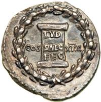 Domitian, AD 81-96. AR Denarius minted at Rome, AD 88. VF - 2