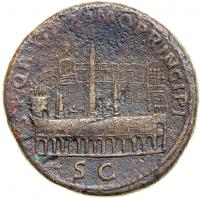 Trajan, AD 98-117. AE Sestertius minted at Rome, AD 103. VF - 2