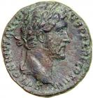 Antoninus Pius, AD 138-161. AE As minted at Rome, AD 147. VF