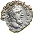 Pertinax, AD 193. AR Denarius minted at Rome, 1 January-28 March AD 193. VF