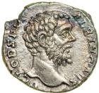 Clodius Albinus Caesar, AD 193-195. AR Denarius minted at Rome, AD 194. VF