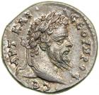 Septimius Severus, AD 193-211. AR Tetradrachm (13.47g) minted at Laodicea ad Mare in Syria, AD 207-208. EF