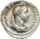 Severus Alexander, AD 222-235. AR Denarius minted at Rome, AD 232. EF