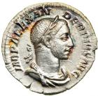 Severus Alexander, AD 222-235. AR Denarius minted at Rome, AD 233. EF