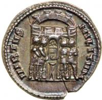 Maximianus, AD 286-305. AR Argenteus minted at Siscia, c. AD 294. EF - 2