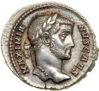 Galerius Caesar, AD 293-305. AR Argenteus minted at Rome, AD 294. EF