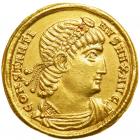 Constantine I, AD 307-337. Gold Solidus (4.2g) minted in Nicomedia, AD 335. EF