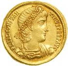 Constantine II, AD 337-340. Gold Solidus (4.48g) minted at Antioch. EF