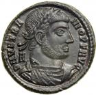 Vetranio, AD 350. Heavy Maiorina minted in Siscia, March-December AD 350. EF