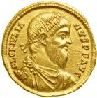 Julian II, AD 361-363. Gold Solidus (4.49g) minted at Antioch. AEF