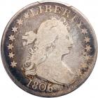 1806/5 Draped Bust Quarter Dollar. PCGS VG10