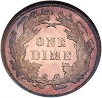 1882 Liberty Seated Dime. NGC PF66 - 2