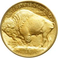 2008-W $5 American Gold Buffalo. PCGS MS70 - 2