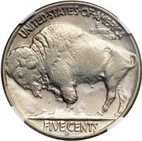 1937-D Buffalo Nickel. 3 legs. NGC AU55 - 2