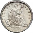 1840 Liberty Seated Half Dime. No drapery. PCGS MS64