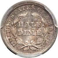 1859-O Liberty Seated Half Dime. PCGS MS64 - 2