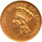 1862 $3 Gold