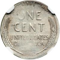 1943-S Lincoln Struck On A 10¢ Planchet 2.4 Grams - 2