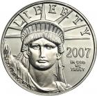 2007 $100 American Platinum Eagle