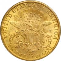 1882-CC $20 Liberty. PCGS MS61 - 2