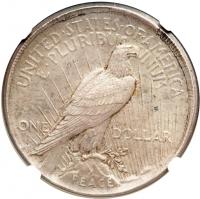 1922-S Peace Dollar. NGC MS61 - 2