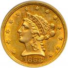 1868-S $2.50 Liberty. PCGS AU55