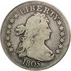 1805 Draped Bust Quarter Dollar. PCGS VG10