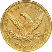 1855-O $10 Liberty - 2