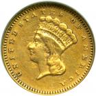 1870-S $1 Gold Indian