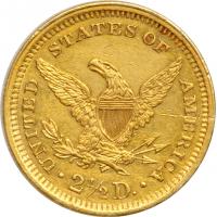 1859 $2.50 Liberty - 2