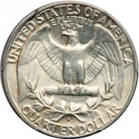 1932-D Washington Quarter Dollar. PCGS AU58 - 2