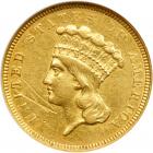 1854-O $3 Gold