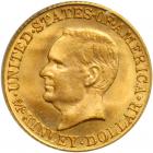 1916 McKinley Gold Dollar. PCGS MS65