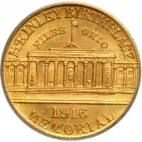 1916 McKinley Gold Dollar. PCGS MS65 - 2