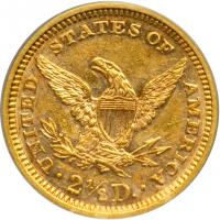 1868 $2.50 Liberty - 2