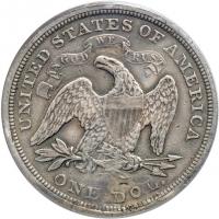 1873-CC Liberty Seated Dollar - 2