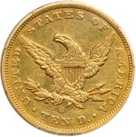 1860-O $10 Liberty - 2