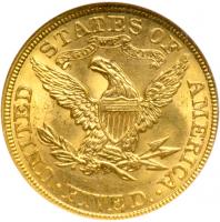 1907 $5 Liberty. NGC MS65 - 2