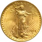 1914-D $20 St. Gaudens. PCGS MS65