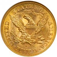 1879-S $5 Liberty. NGC MS63 - 2