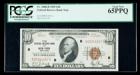 1929, $10 Federal Reserve Bank Note. PCGS Gem New 65PPQ