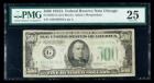 1934-A, $500 Federal Reserve Note. PMG Very Fine 25