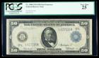 1914, $50 Federal Reserve Note. PCGS Very Fine 25