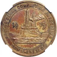 1915 Panama-Pacific Exposition, California - Expo State. SC$1. HK-414. NGC MS-62. NGC MS62 - 2