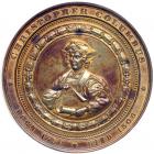 1892-93 World's Columbian Exposition, Columbus - Expo View Medal. Eglit-55. NGC MS-61.. NGC MS61